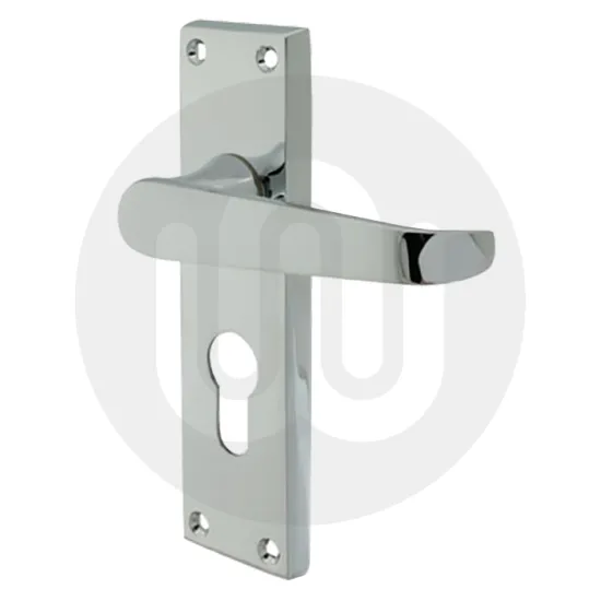 Victorian Straight Door Handle - Euro Victorian Straight Door Handle - Euro
