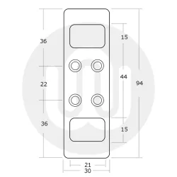 Mila Double Shootbolt Keep
