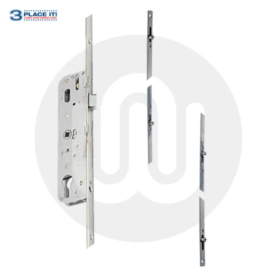 Ferco Style 3PLACEIT Lock - 2 Roller 2 Mushroom / 4 Roller