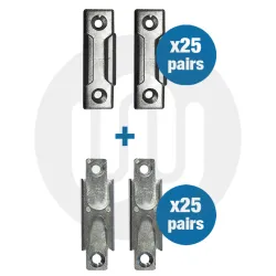 SPECIAL OFFER! 50x Tilt Keeps + 50x Roller / Mushroom Keeps