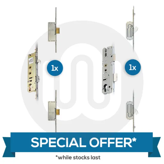 SPECIAL OFFER! 2x 3PLACEIT Locks (1x YALE G2000 2DB, 1x KFV 2H2R)