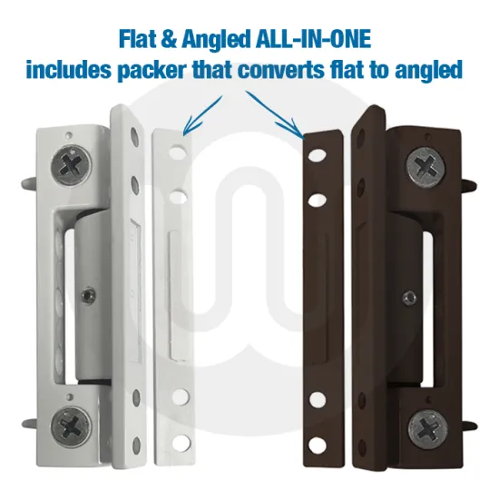 SPECIAL OFFER! 10x Packs of 3 Simplefit Flat or Angled All-In-One Standard Butt Hinges 100mm