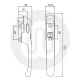 Simplefit by Fab & Fix Craftsman Casement Fastener Locking