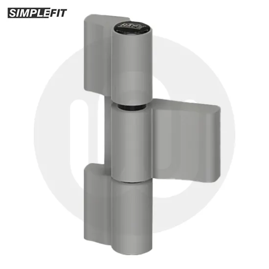 Simplefit 3 Part Aluminium Door Hinge