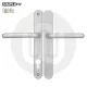 Simplefit by Fab & Fix Balmoral Lever/Lever Sprung 92PZ Door Handle Blanks - Medium Cover (243BP/211CRS) 