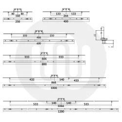 Mila Ideal Offset U-Rail Espag Rod 