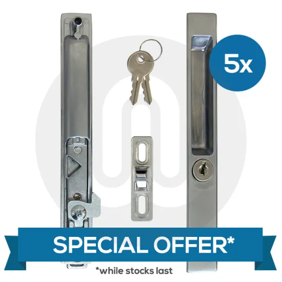 SPECIAL OFFER! 5x BPL / DNS Industries / HO3 Inline Patio Door Lock