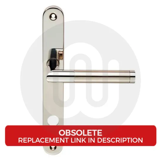 Treviri Sprung Inline Lever/Lever 92PZ/92PZ Door Handle – Medium Cover (240BP/211CRS)