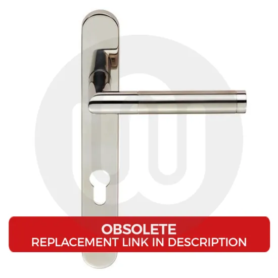 Treviri Sprung Inline Lever/Lever 92PZ/92PZ Door Handle – Standard Cover (240BP/122CRS)