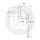 Hero Locking Inline Espag Handle – 40mm Spindle Hero Locking Inline Espag Handle – 40mm Spindle