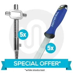 Faithfull Soft-Grip Thick Blade Bead Knife 25mm