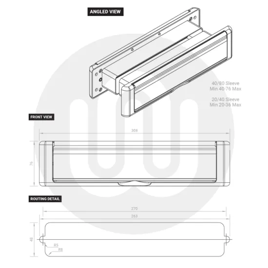 Avocet Affinity Letterbox