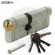Simplefit 6-Pin Anti-Snap Anti-Pick Dual Finish Cylinders 5 Keys Simplefit 6-Pin Anti-Snap Anti-Pick Dual Finish Cylinders 5 Keys