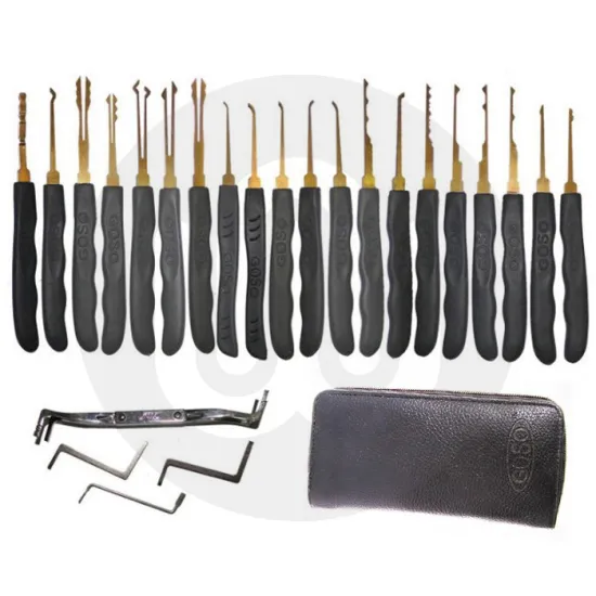 24 Piece Lock Pick Set 24 Piece Lock Pick Set