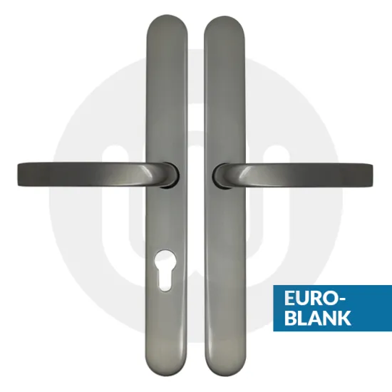Simplefit UNI Inline Lever/Lever 70PZ/70PZ Door Handle - Extra Large Cover (296BP/variedCRS)