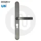 Simplefit UNI Inline Lever/Lever 47.5PZ/ 47.5PZ Door Handle - Extra Large Cover (296BP/variedCRS) Simplefit UNI Inline Lever/Lever 47.5PZ/ 47.5PZ Door Handle - Extra Large Cover (296BP/variedCRS)