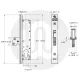Adams Rite 2600 Sentinel Mortice Deadlock Case Adams Rite 2600 Sentinel Mortice Deadlock Case