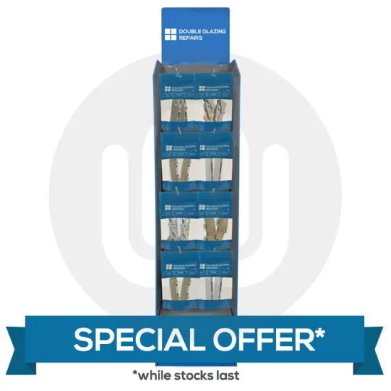 SPECIAL OFFER! 18x Pairs Of Patio Wheels & Free Cardboard Stand