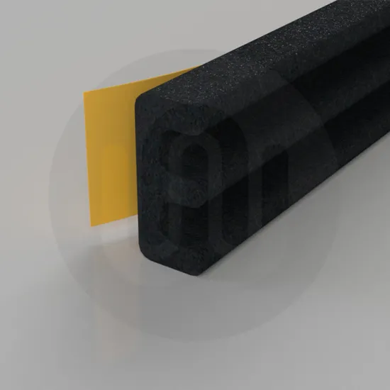 Self-Adhesive EPDM E Profile Rubber Seal for Doors & Windows