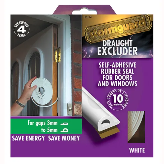 Self-Adhesive EPDM P Profile Rubber Seal for Doors & Windows