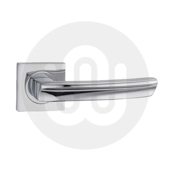 Arc Lever Handle on Rose Arc Lever Handle on Rose
