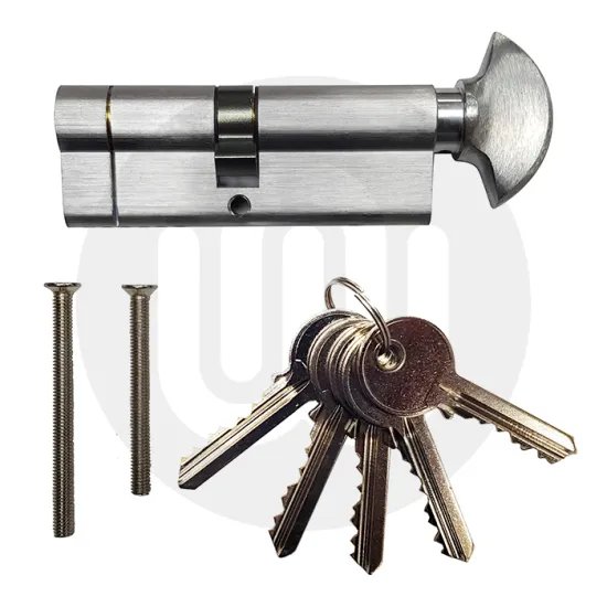 Simplefit 6-Pin Anti-Snap Anti-Pick Dual Finish Thumbturn Cylinder 5 Keys Simplefit 6-Pin Anti-Snap Anti-Pick Dual Finish Thumbturn Cylinder 5 Keys