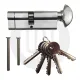 Simplefit 6-Pin Anti-Snap Anti-Pick Dual Finish Thumbturn Cylinder 5 Keys Simplefit 6-Pin Anti-Snap Anti-Pick Dual Finish Thumbturn Cylinder 5 Keys