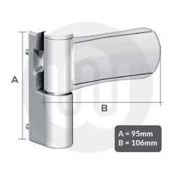 Simplefit Repair Flag Hinge