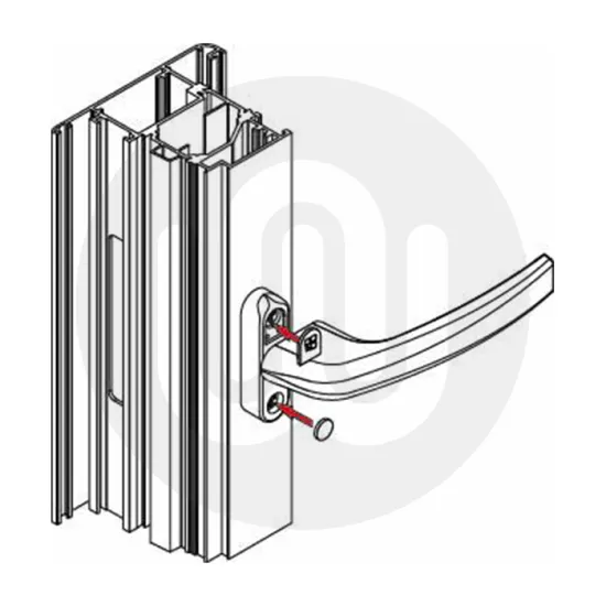 Giesse Bas Inline Non-Locking Espag Window Handle – 70mm Spindle