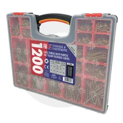 SPECIAL OFFER! 1200pc Multi Purpose Screw Case