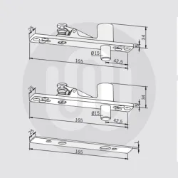 Dormakaba PT21 Retractable Top Pivot
