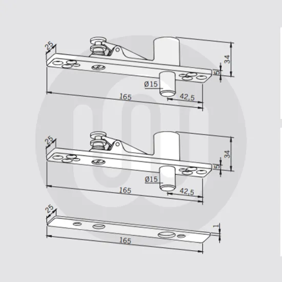 Dormakaba PT21 Retractable Top Pivot Dormakaba PT21 Retractable Top Pivot