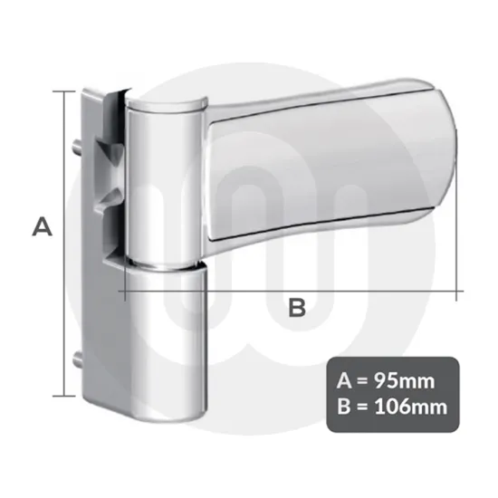 SPECIAL OFFER! 24x Simplefit Repair Flag Hinges with Free Jig