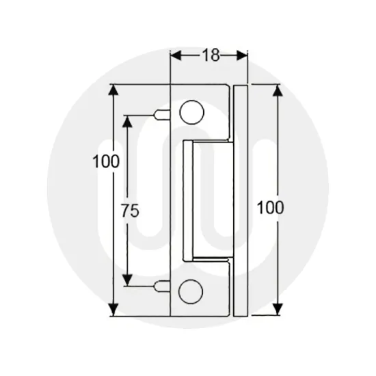 SPECIAL OFFER! 10x Simplefit Flat or Angled All-In-One Standard Butt Hinges 100mm & 10x Simplefit Flat or Angled All-In-One Standard Butt Hinges 115mm