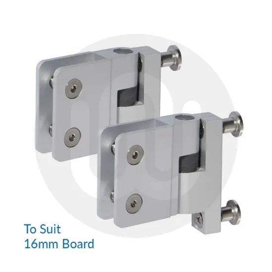 Cubicle U Bracket Gravity Hinges (Sold in Pairs)