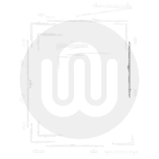 Roto Vertical Centre Lock for Designo II Concealed Fix System