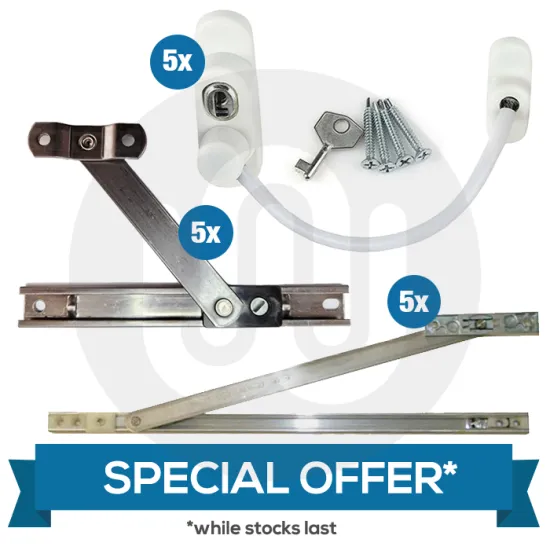 SPECIAL OFFER! Door & Window Restrictor Bundle
