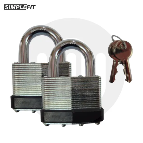 Simplefit Laminated Steel Padlock – Keyed Alike Simplefit Laminated Steel Padlock – Keyed Alike