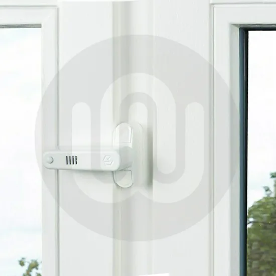 Burg-Wächter FSA 2020 SB White Window Lock with Alarm