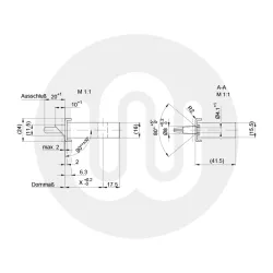 Schuco (Schueco) 241735 Claw Bolt and Pin Lock