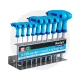 10 PCE Metric T Handle Hex Key Set (2-10mm)