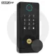 Simplefit Smart Fingerprint Biometric Door Lock Digital Keypad Security Lock with 2 Keys