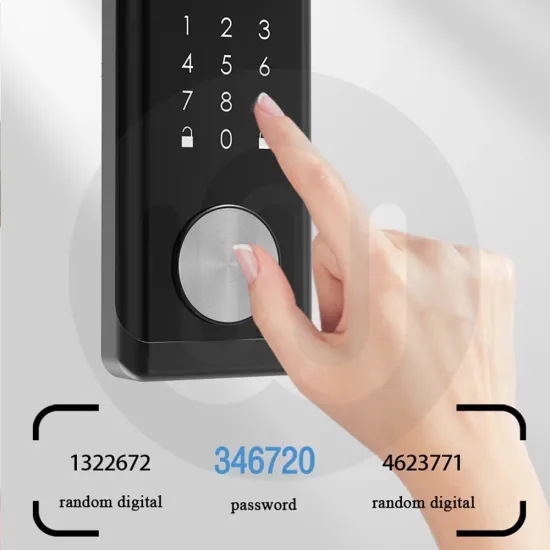 Simplefit Smart Fingerprint Biometric Door Lock Digital Keypad Security Lock with 2 Keys