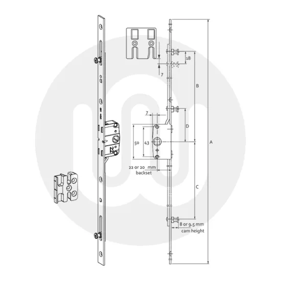 Elite Standard Inline Espag Rod
