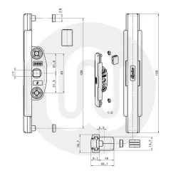 Fapim Galiplus 7mm Spindle Gearbox