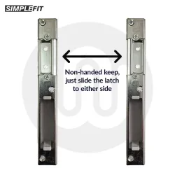 Simplefit Overnight Door Lock & Keep Set - Pack of 3