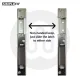 Simplefit Overnight Door Lock & Keep Set - Pack of 3 Simplefit Overnight Door Lock & Keep Set - Pack of 3