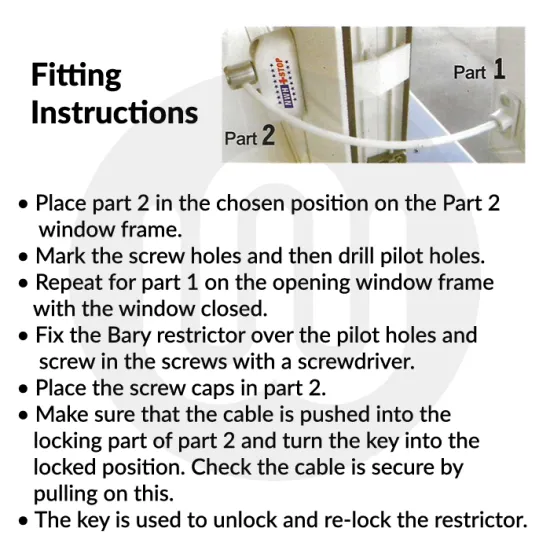 REDUCED TO CLEAR! High Quality Display-Packed Brown Cord Restrictor (Pack of 10)