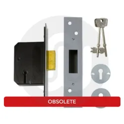 Willenhall M8 2” 5 Lever Mortice Deadlock