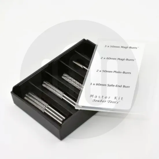 Souber Tools MK/BURR 8 Piece Magi Burr Set & Case